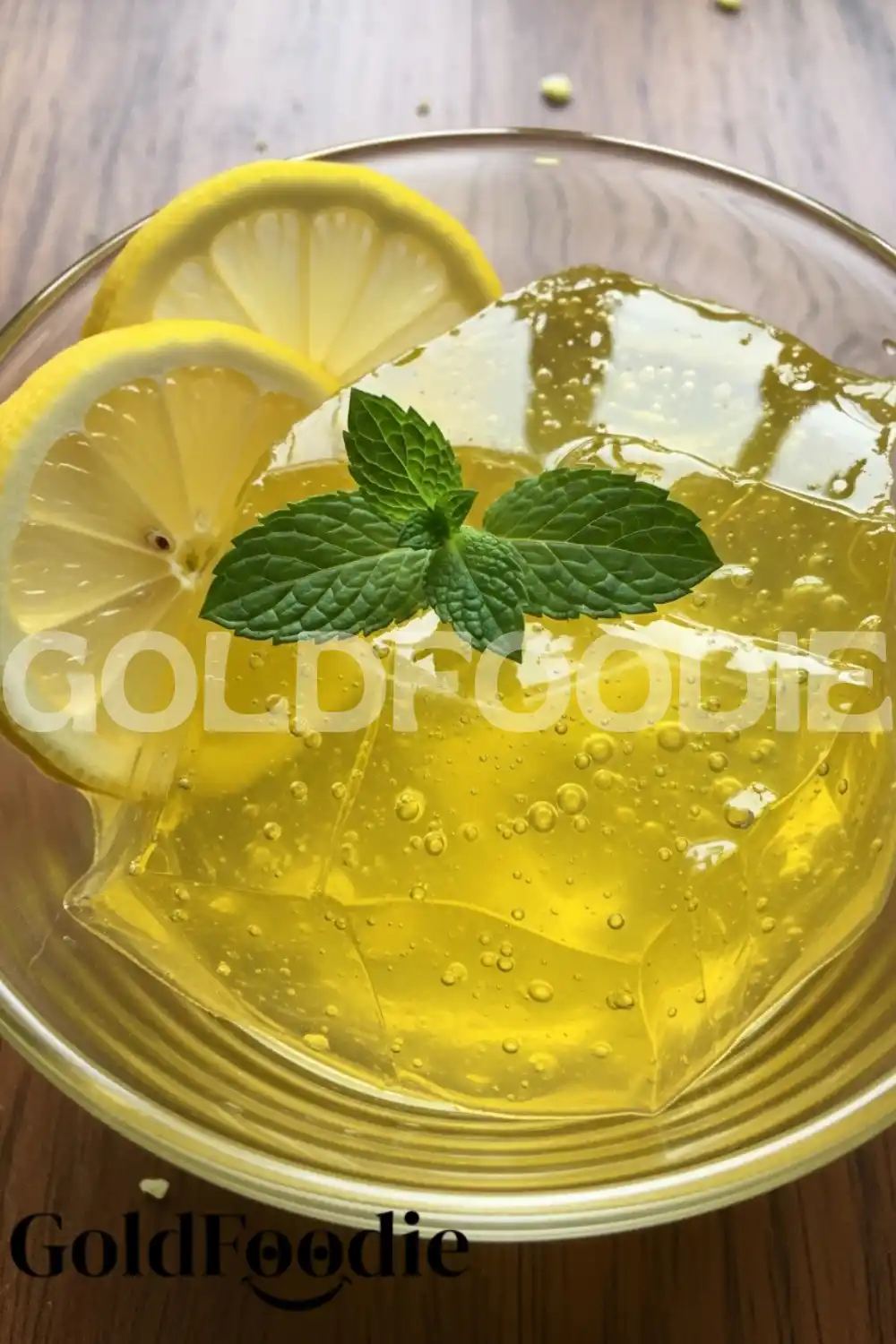 Serving Suggestion for Lemon Jello Serving Suggestion for Lemon Jello