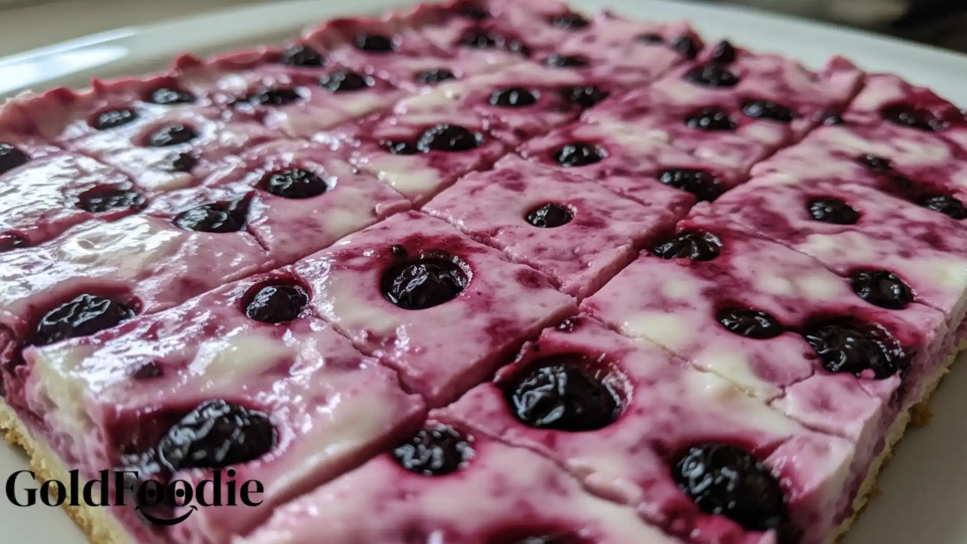 Yogurt-Berry Jelly Squares