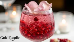 Pomegranate-Rosé Gelatin