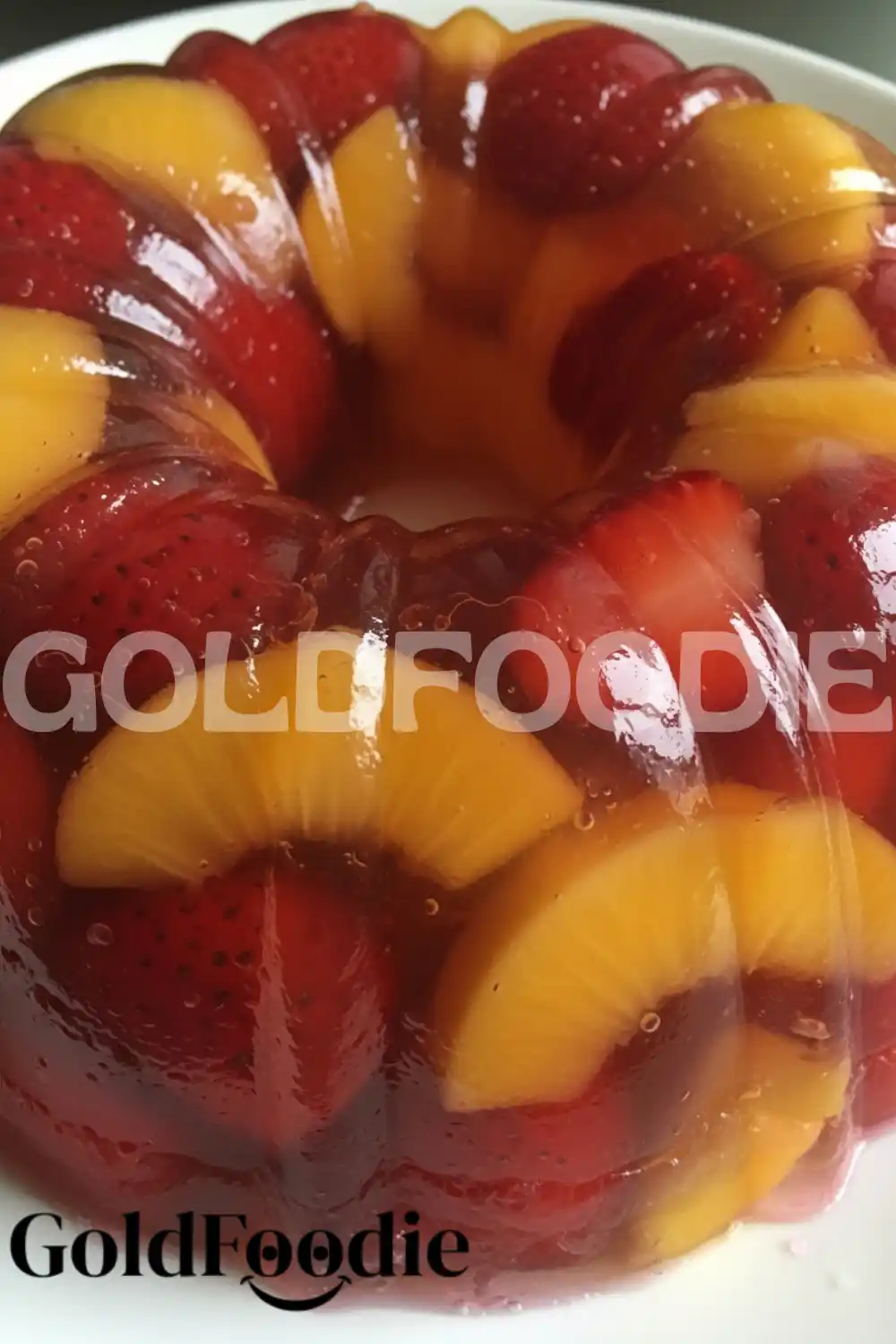 Strawberry and Peach Protein Fruit Jelly