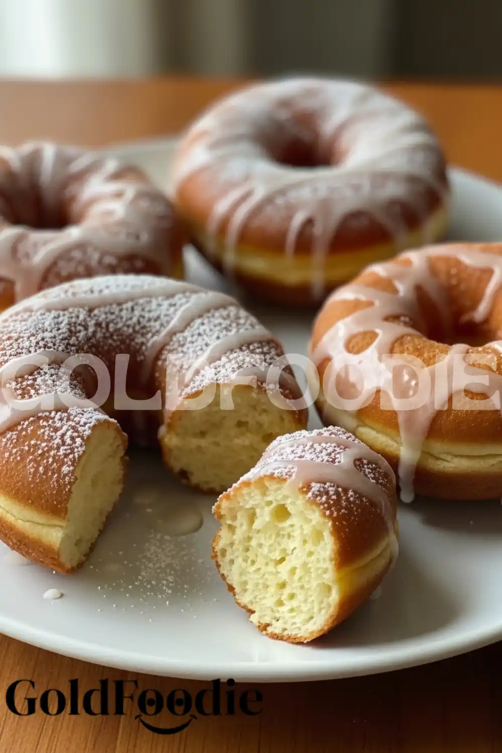 Sugar Free Glazed Air Fryer Donuts