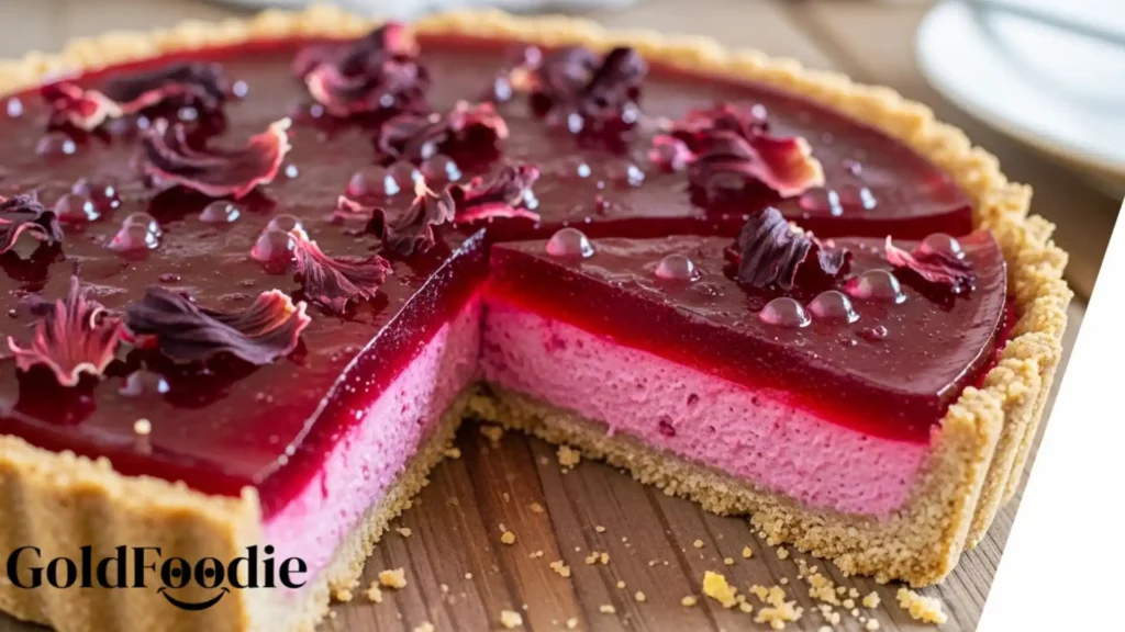 Hibiscus Collagen Tart