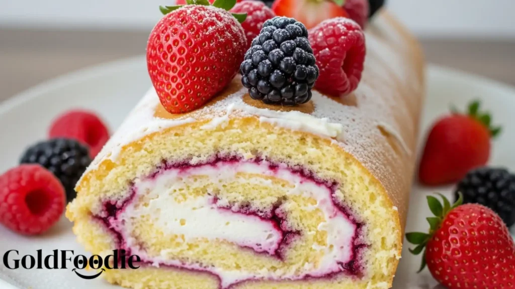 Valentine’s Day Roll Cake