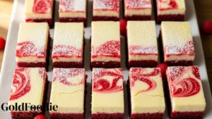 Red Velvet Cheesecake Bars
