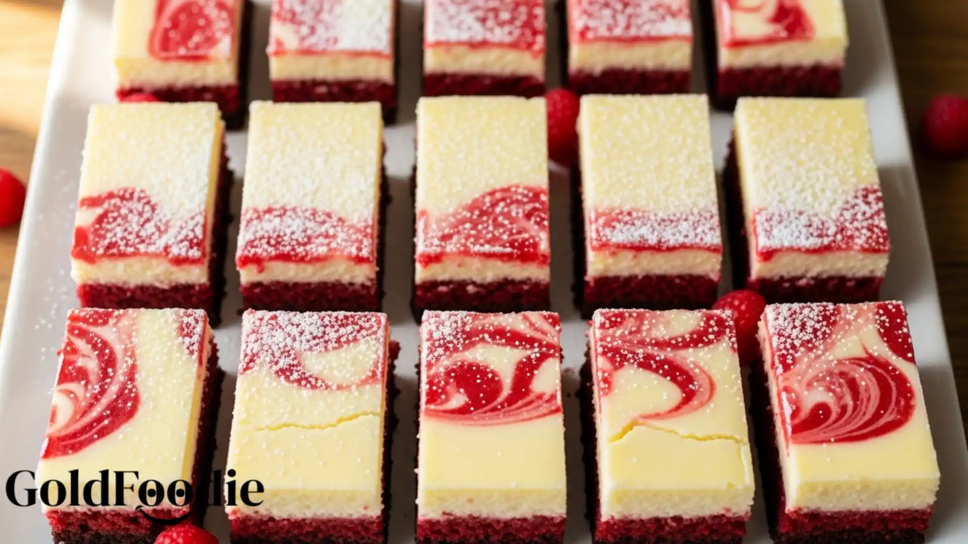 Red Velvet Cheesecake Bars