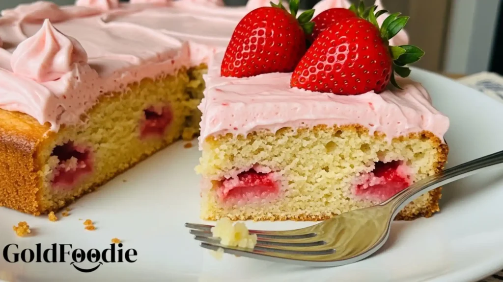 Strawberry Sheet Cake