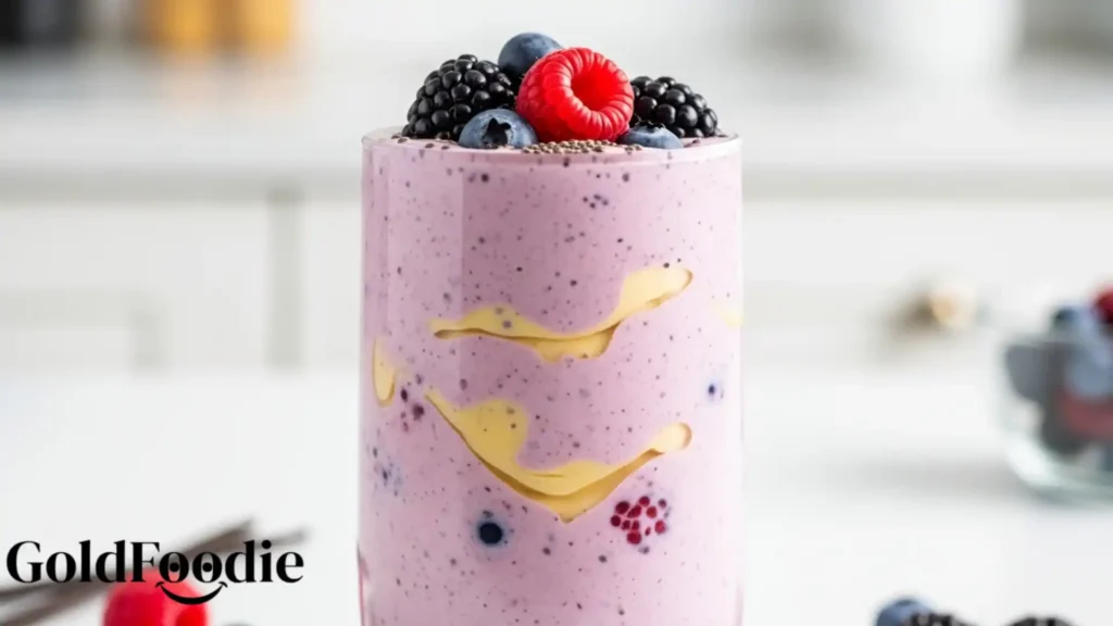 Vanilla Collagen Berry Smoothie