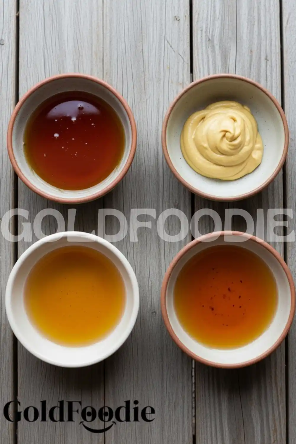 3 Ingredient Ham Glaze Components in Bowls 3 Ingredient Ham Glaze Components in Bowls