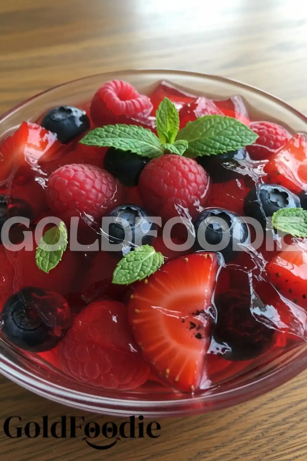 Close-up Fruit Gelatin Texture Close-up Fruit Gelatin Texture