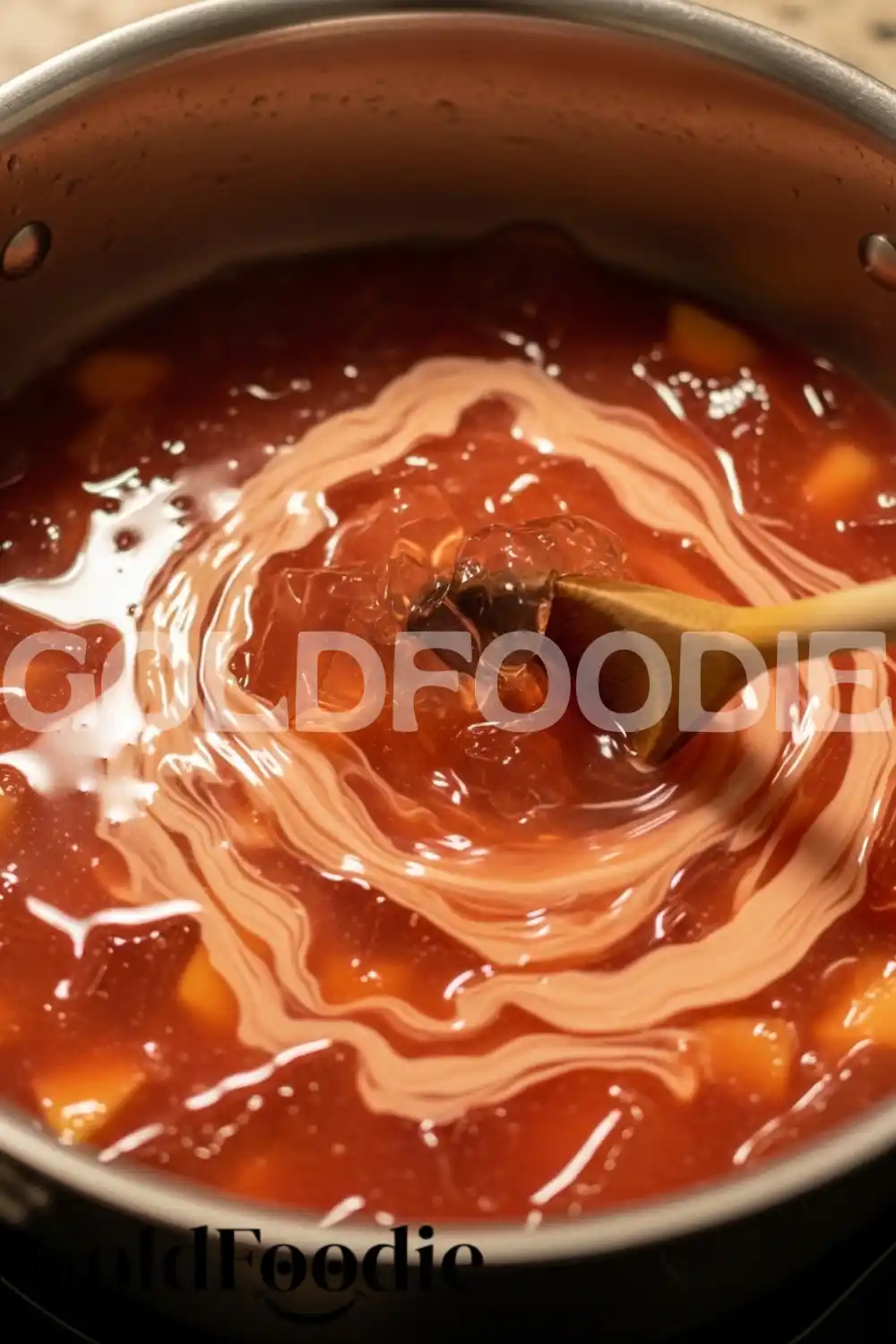 Mixed Berry Gelatin Dessert with Mint