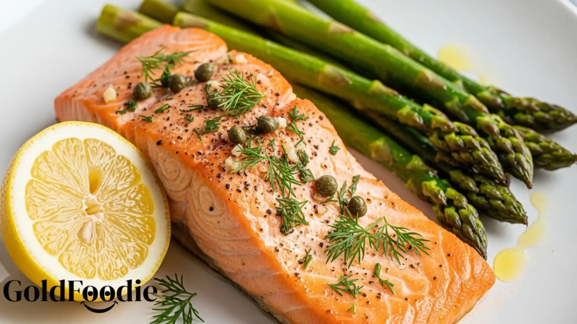 Home 12 Oven-Roasted Salmon Asparagus