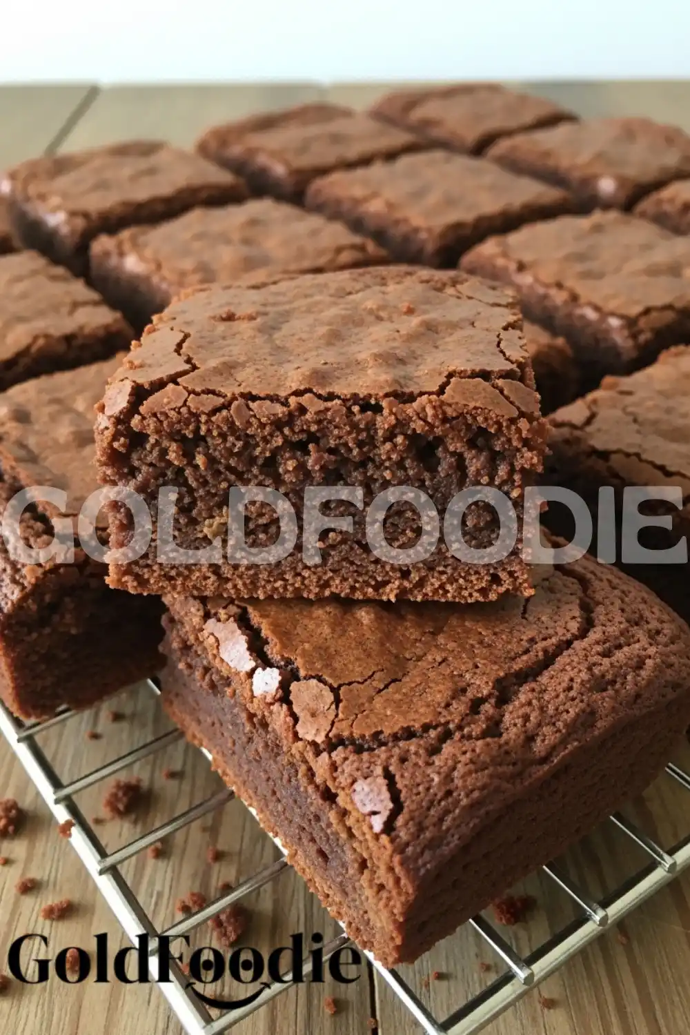 Fudgy Banana Bread Brownie Slice