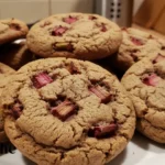 Brown Sugar Rhubarb Cookies 2 Brown Sugar Rhubarb Cookies