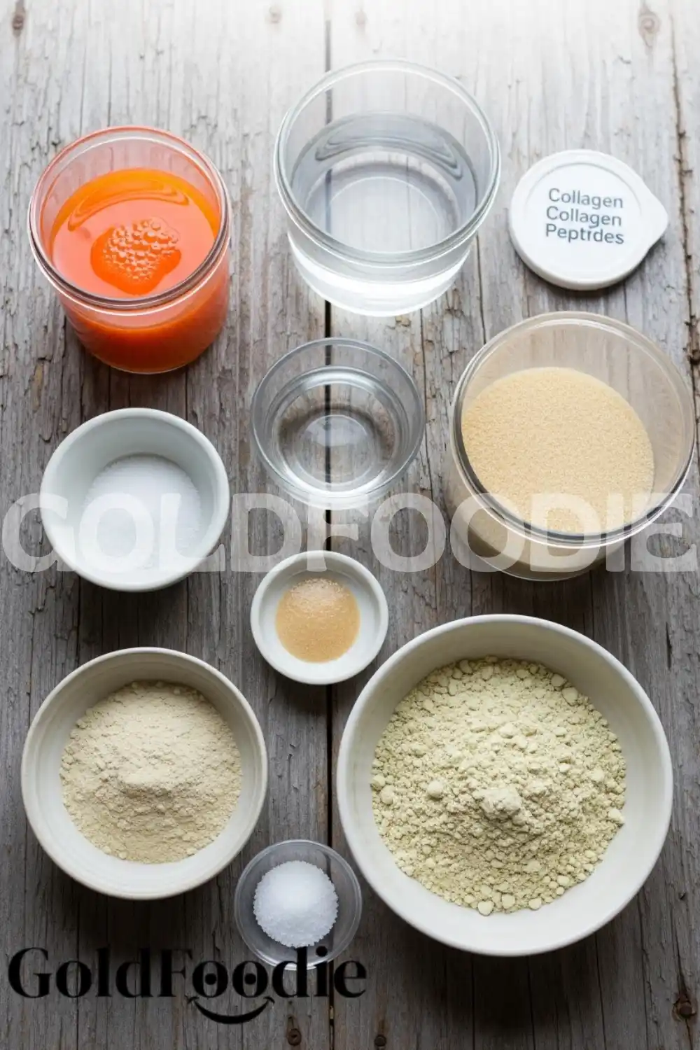 High Protein Gelatin Ingredients Layout