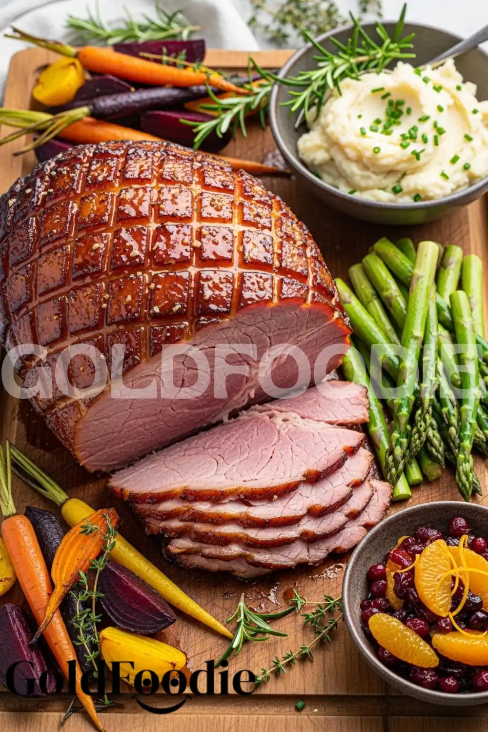 Holiday Smoked Ham Platter