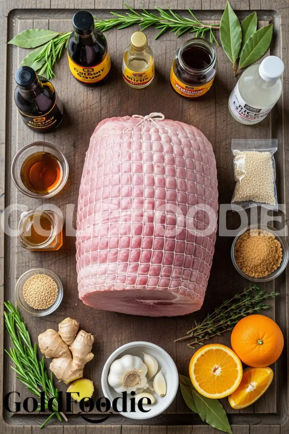 Ingredients for Teriyaki Glazed Ham Ingredients for Teriyaki Glazed Ham