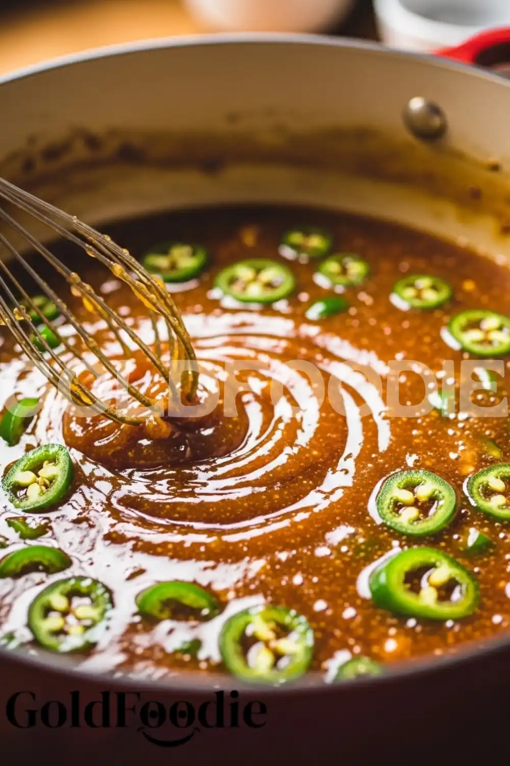 Jalapeño Honey Glaze Preparation