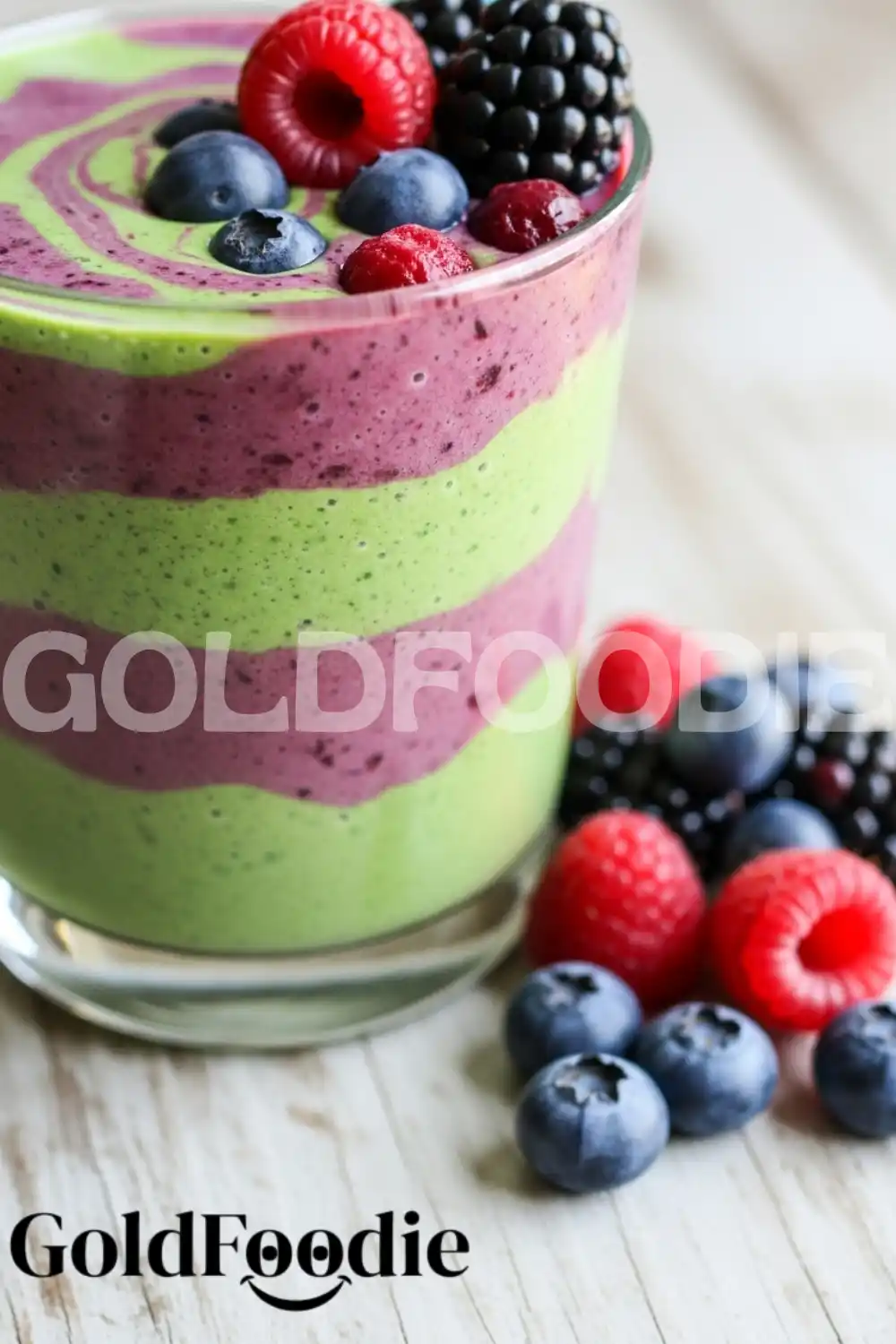 Layered Collagen Berry Smoothie