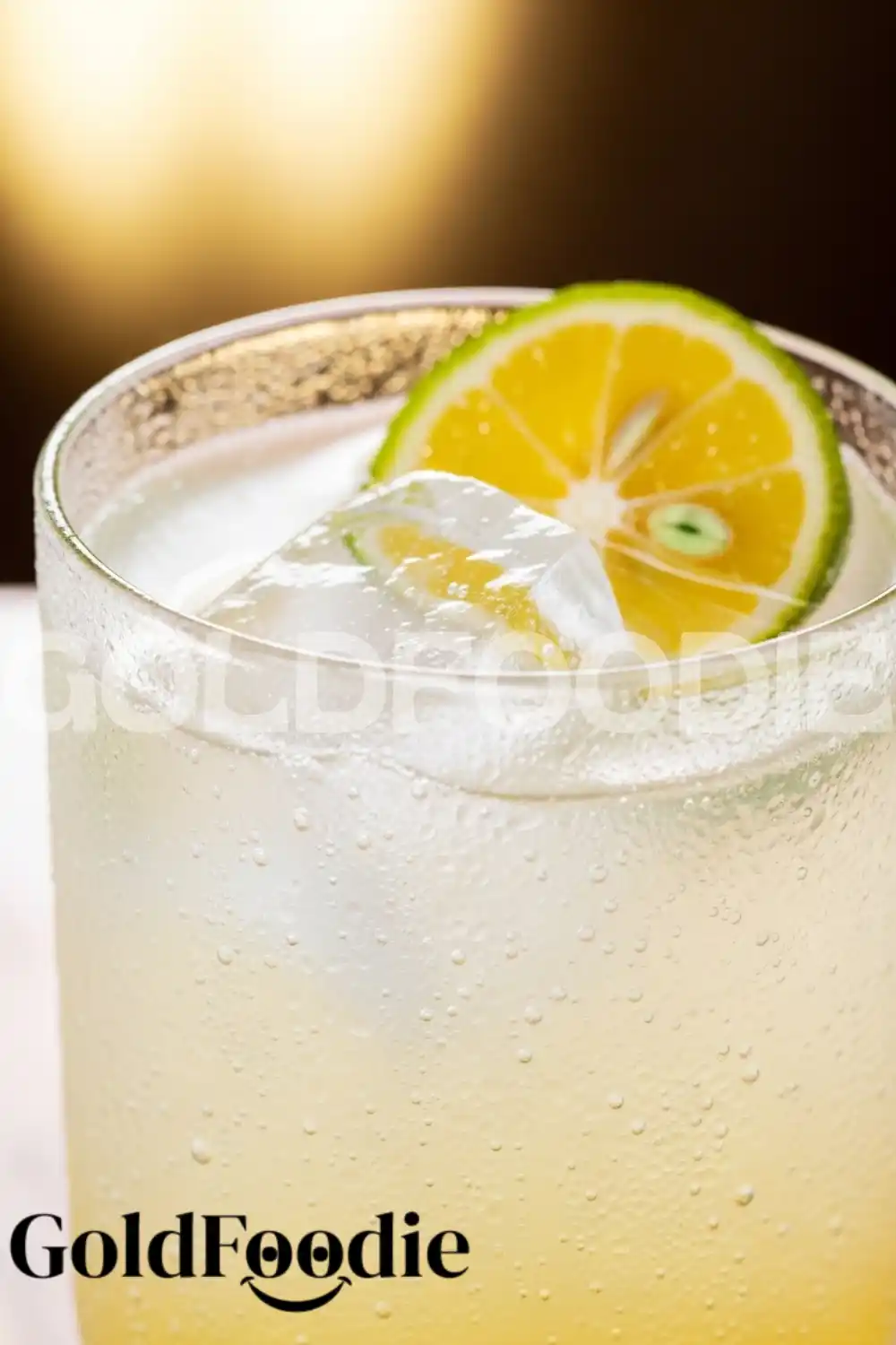 Sparkling Citrus Mocktail with Ice Sparkling Citrus Mocktail with Ice