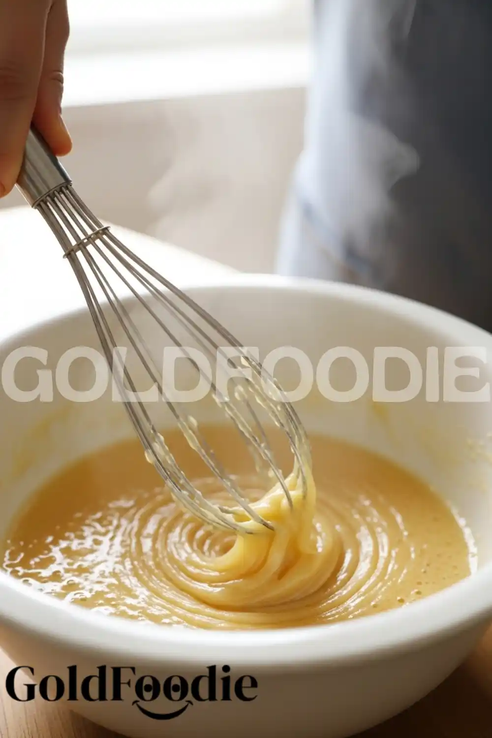 Whisking the Gelatin Mixture