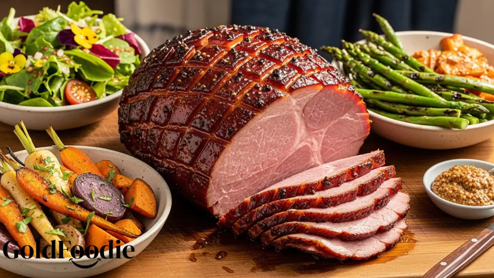 Smoked Honey Glazed Ham