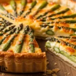 Asparagus Gruyere Tart 1 Asparagus Gruyere Tart