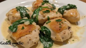 Creamy Garlic Chicken Pan