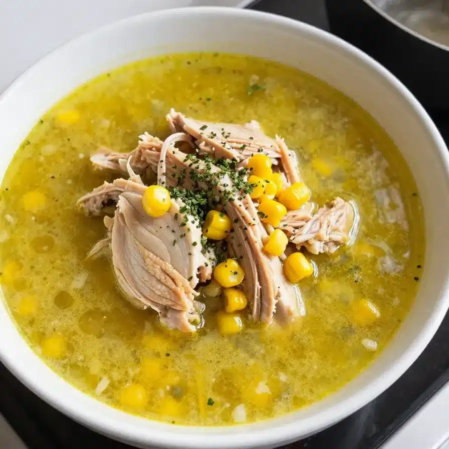 Delicious Chicken and Hatch Chile Stew