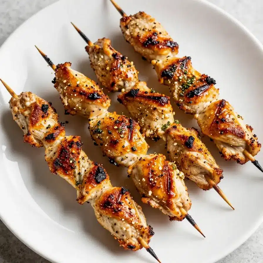 Home 69 Ranch Garlic Parmesan Chicken Skewers