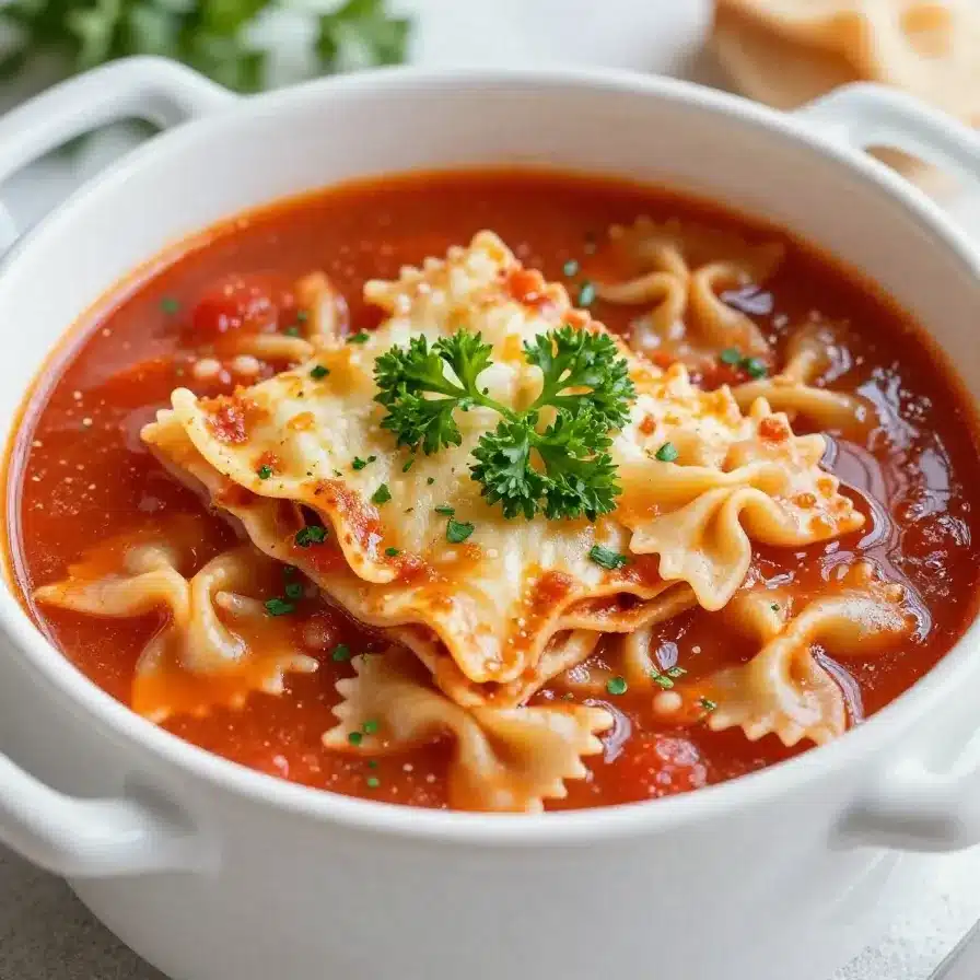 Easy Lasagna Soup Recipe