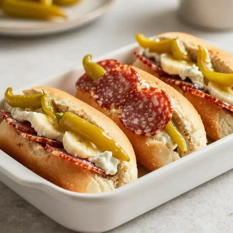 Hot Italian Sub Sliders