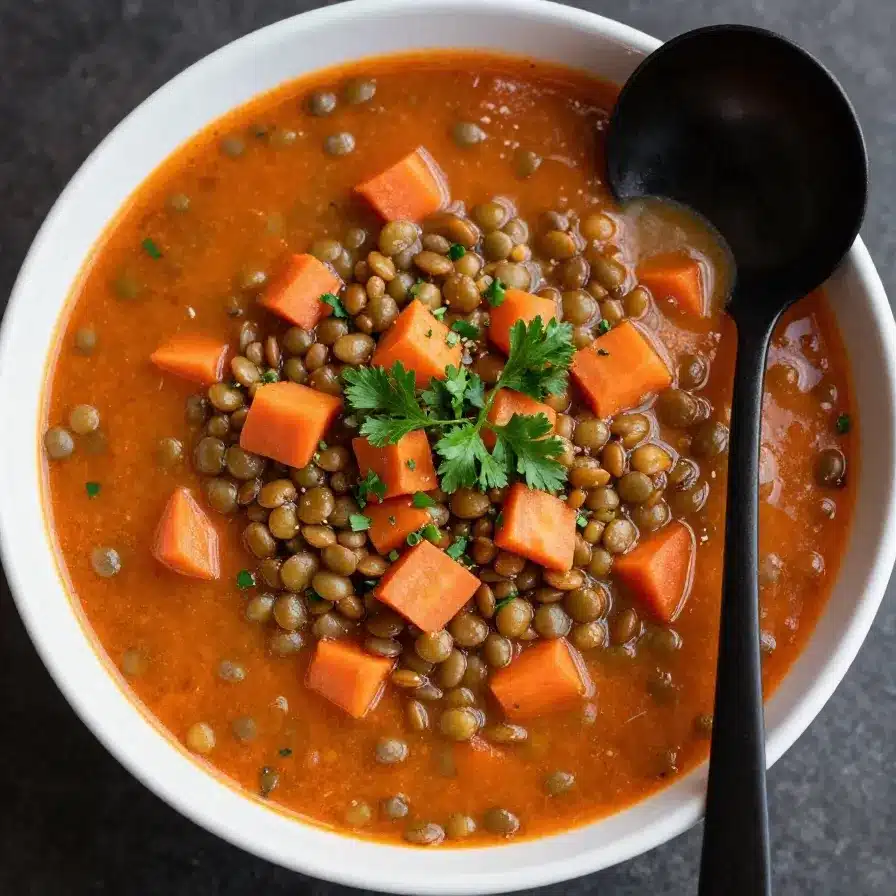 Home 92 Sausage and Lentil Soup