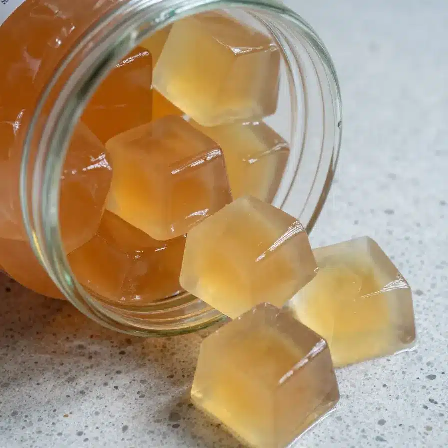 Healthy Lemon Ginger Glow Gummies: Eat These to Make Your Skin Glowy!