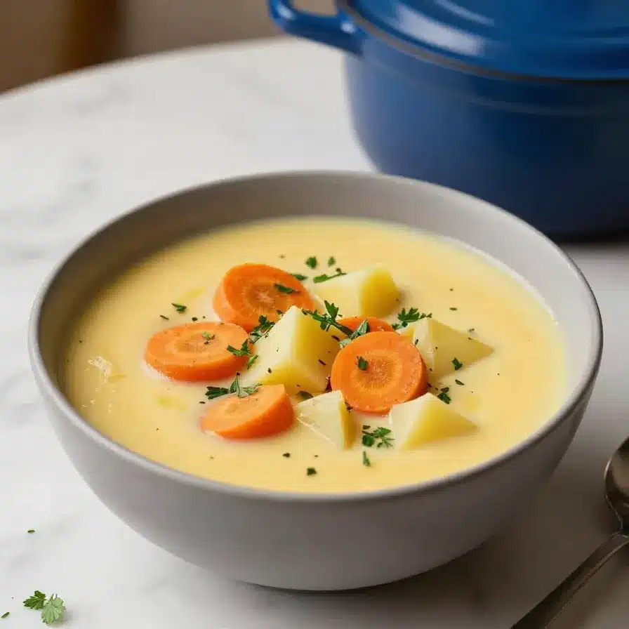 Vegan Carrot Potato Soup Recipe