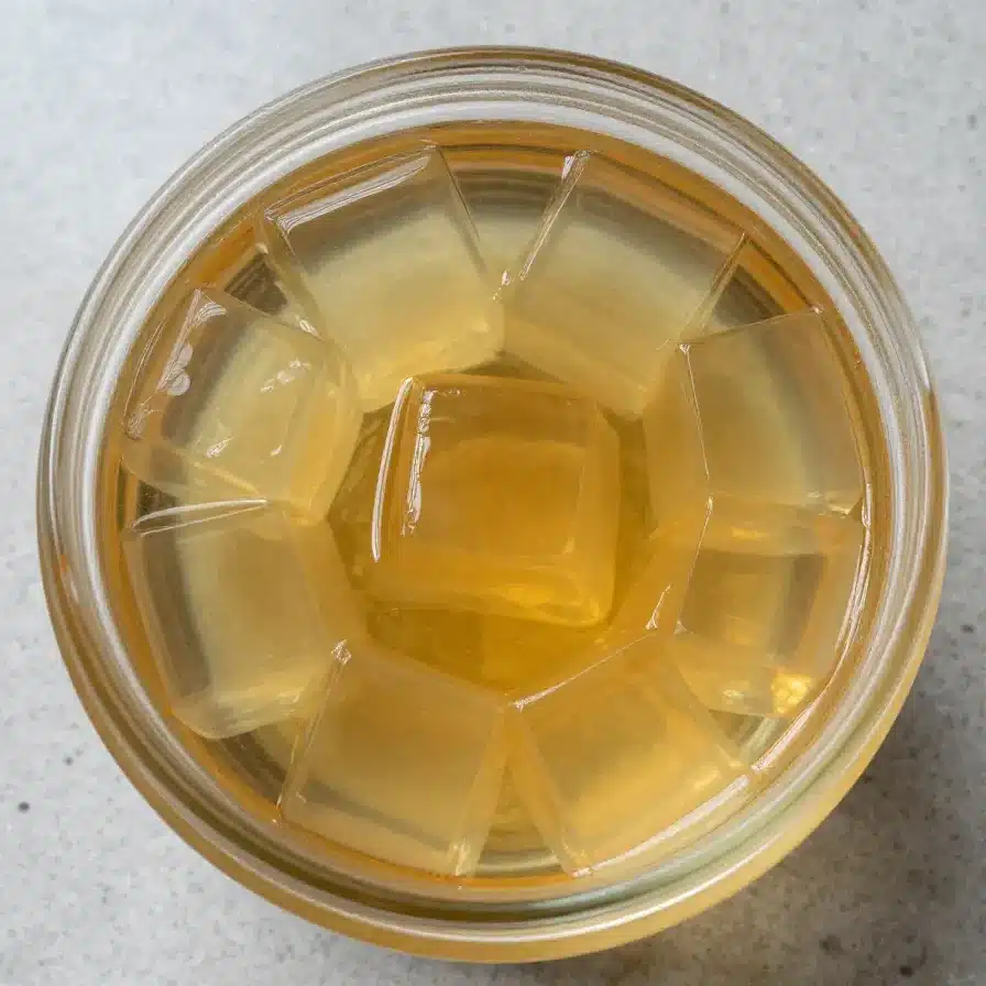 Healthy Lemon Ginger Glow Gummies: Eat These to Make Your Skin Glowy! 5 A vibrant display of healthy lemon ginger glow gummies on a wooden table