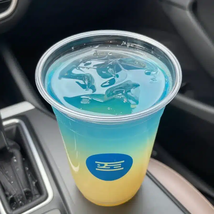 Refreshing Real Coconut Watermelon Passion Fruit Drink 5 A refreshing drink made with real coconut water, watermelon, and passion fruit served in a glass with ice