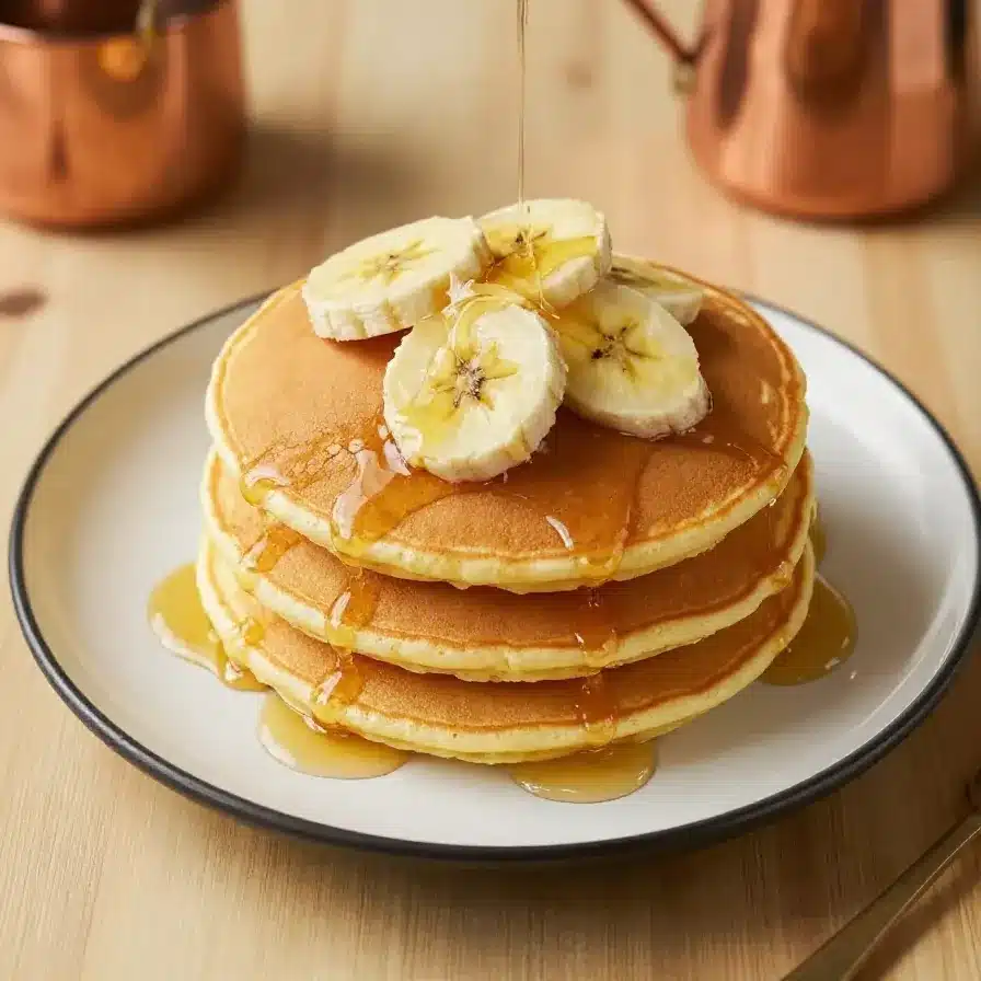 3 Ingredient Banana Pancakes