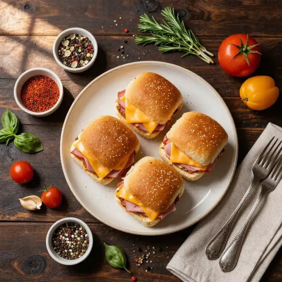 Ham and Cheese Sliders