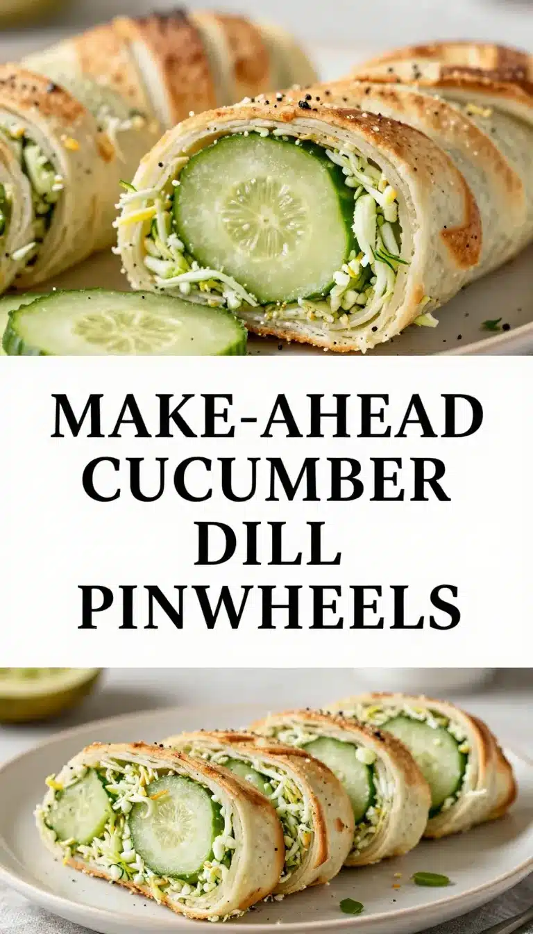 Easy Make-Ahead Cucumber Dill Pinwheel Recipe 9 Close-up of cucumber dill pinwheel appetizers neatly arranged on a white plate.