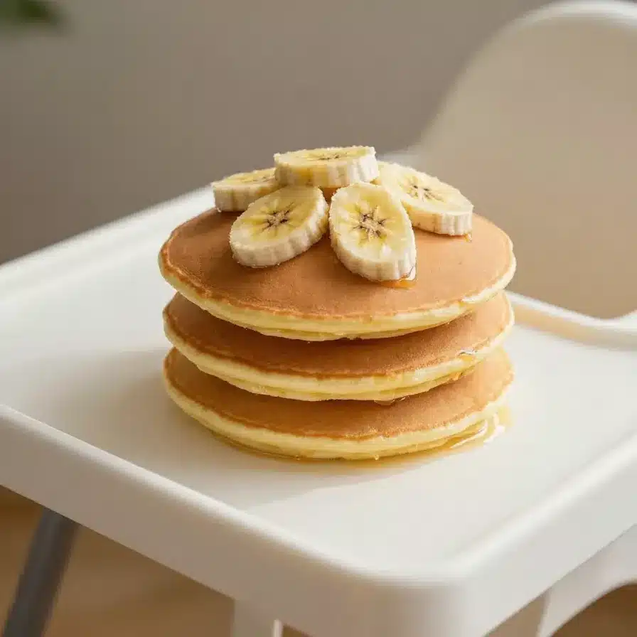 Baby and Toddler Approved Banana Pancakes