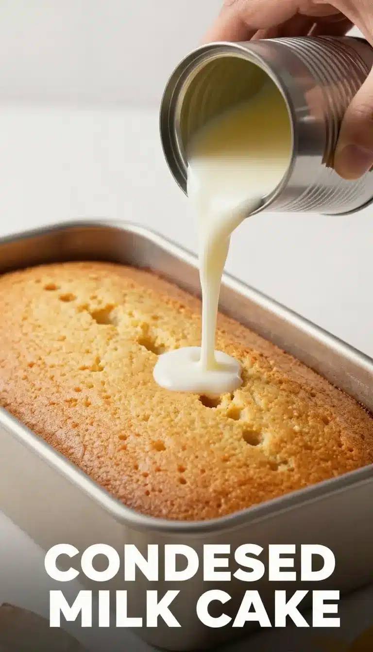 Easy Pumpkin Pie Poke Cake 9 A slice of easy pumpkin pie poke cake topped with whipped cream and a sprinkle of cinnamon