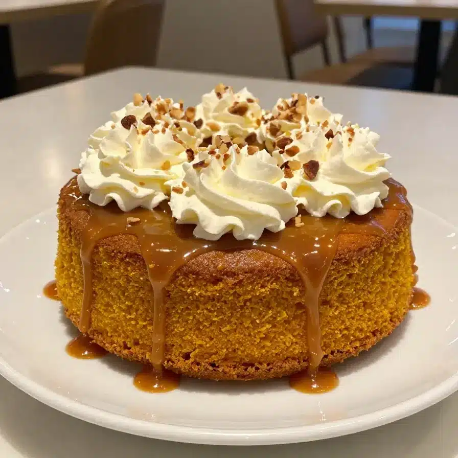 Dreamy Moist Caramel Pumpkin Poke Cake Recipe For Fall Baking