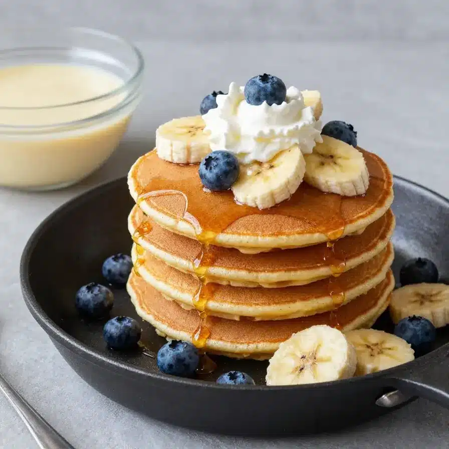 Fluffy Banana Pancakes for a Delightful Morning Treat