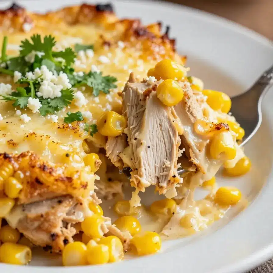 Street Corn Chicken Casserole With Rotisserie Chicken 5 pin 32 img2 body1