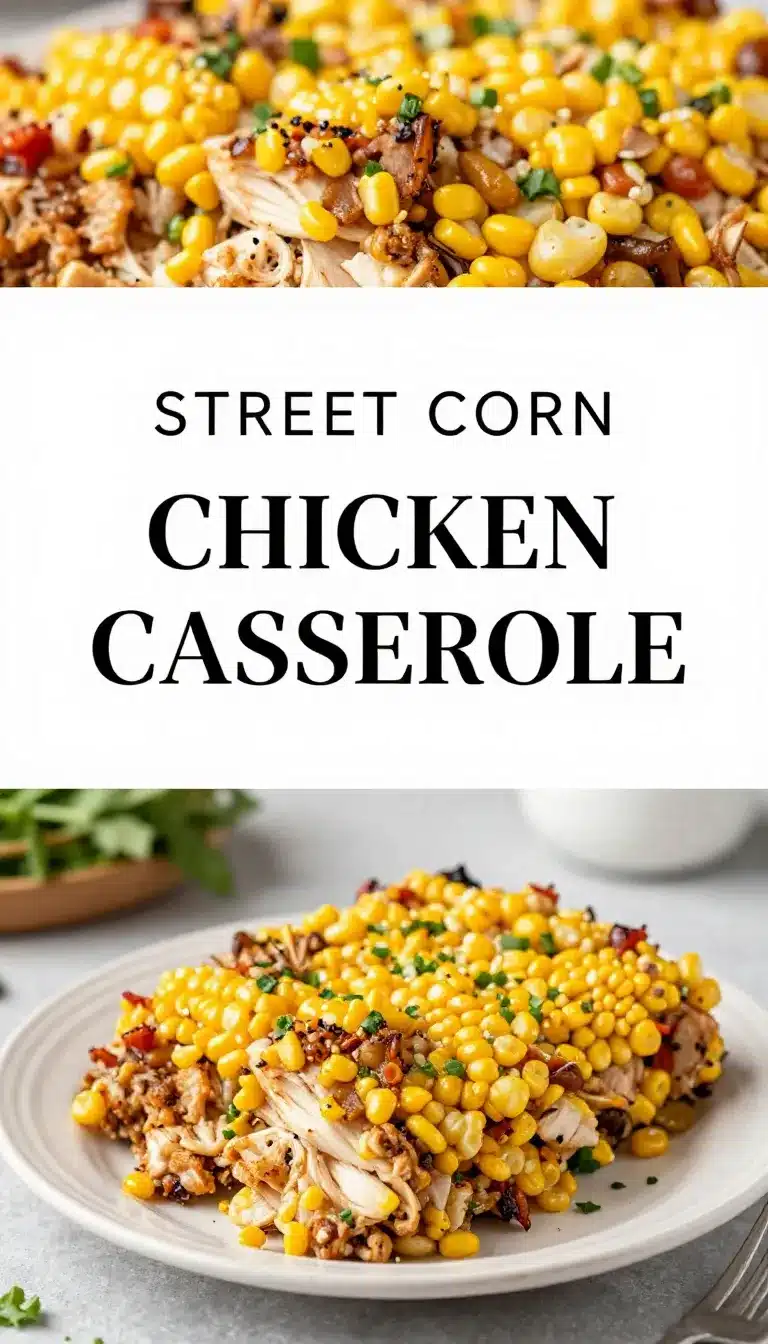 Street Corn Chicken Casserole With Rotisserie Chicken 7 pin 32 img3 pin