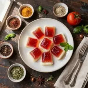 A creamy sugar-free keto jello whip served in a glass bowl.
