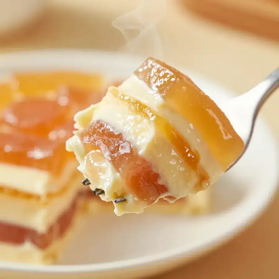 Sugar-Free Keto Jello Whips Recipe 5 A creamy sugar-free keto jello whip served in a glass bowl.