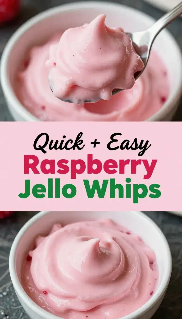 Sugar-Free Keto Jello Whips Recipe 9 A bowl of vibrant sugar-free keto jello whips topped with whipped cream and berries