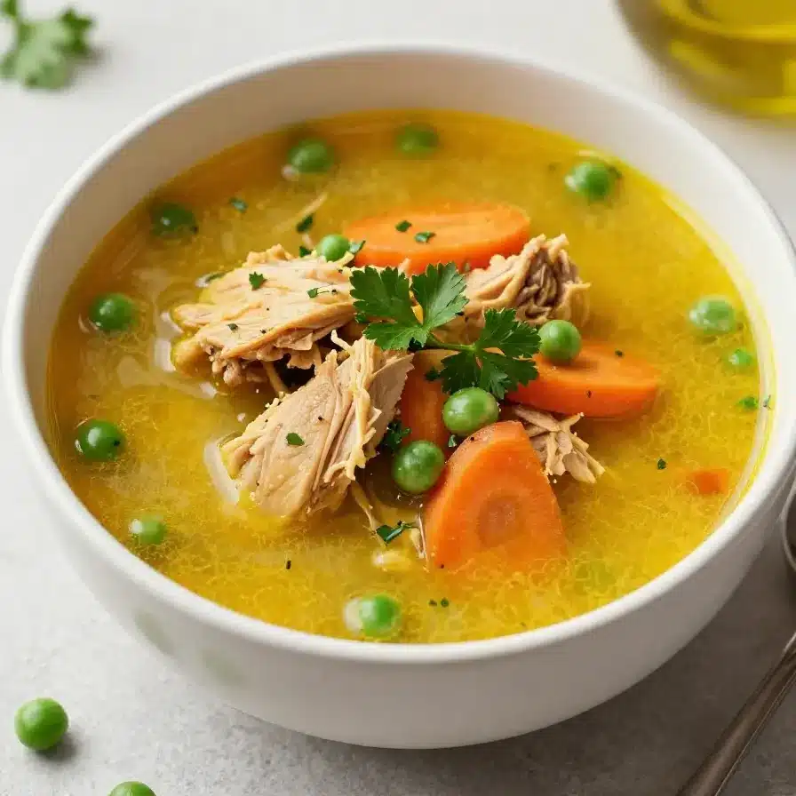 Healing Turmeric Chicken Soup