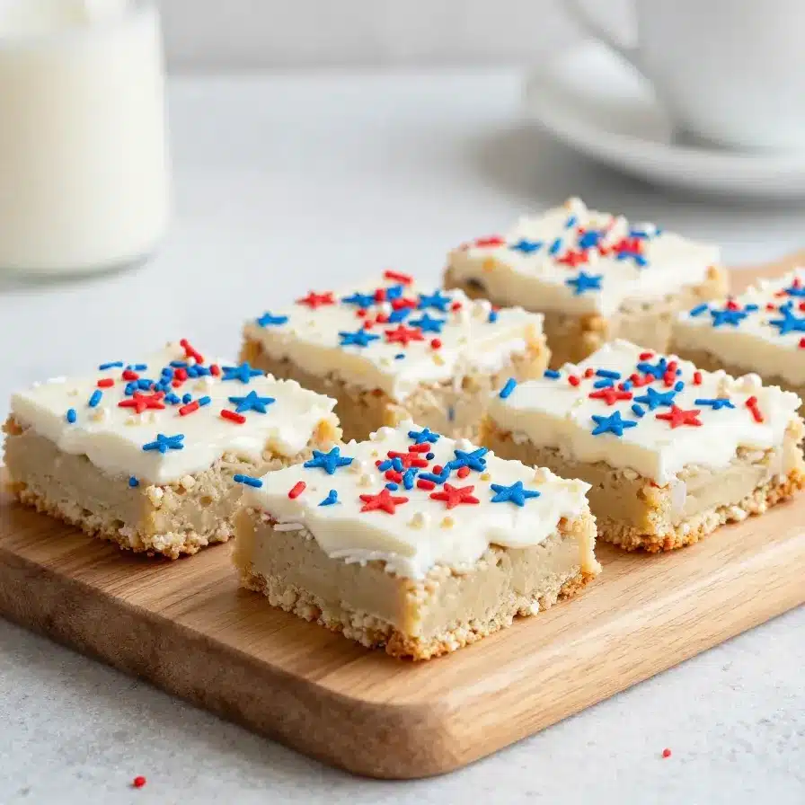 Home 101 Patriotic Sugar Cookie Bars